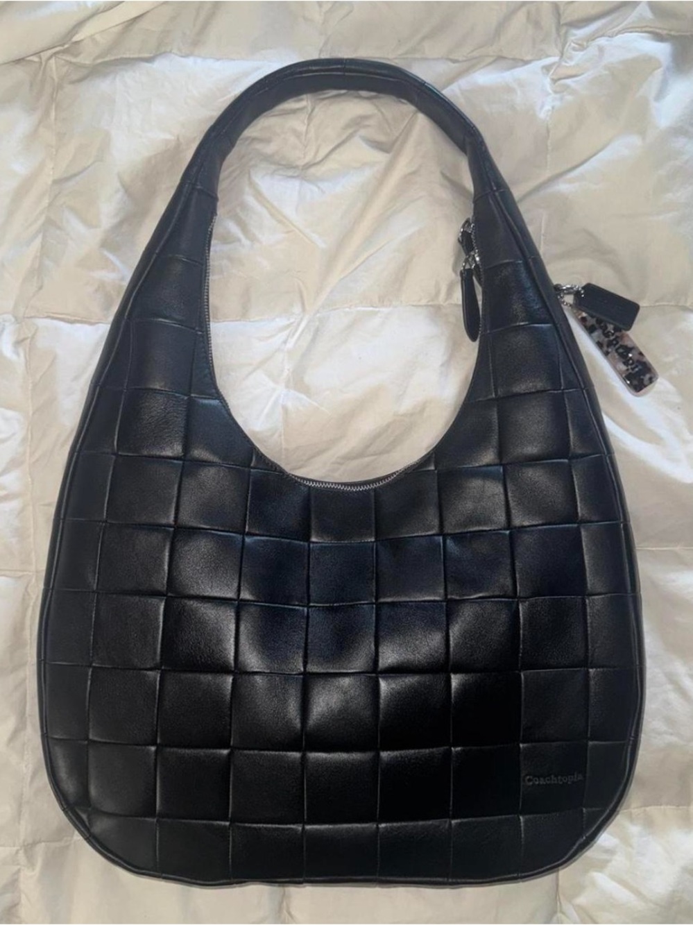Coachtopia Alter Ego Large Crescent (Black Leather)